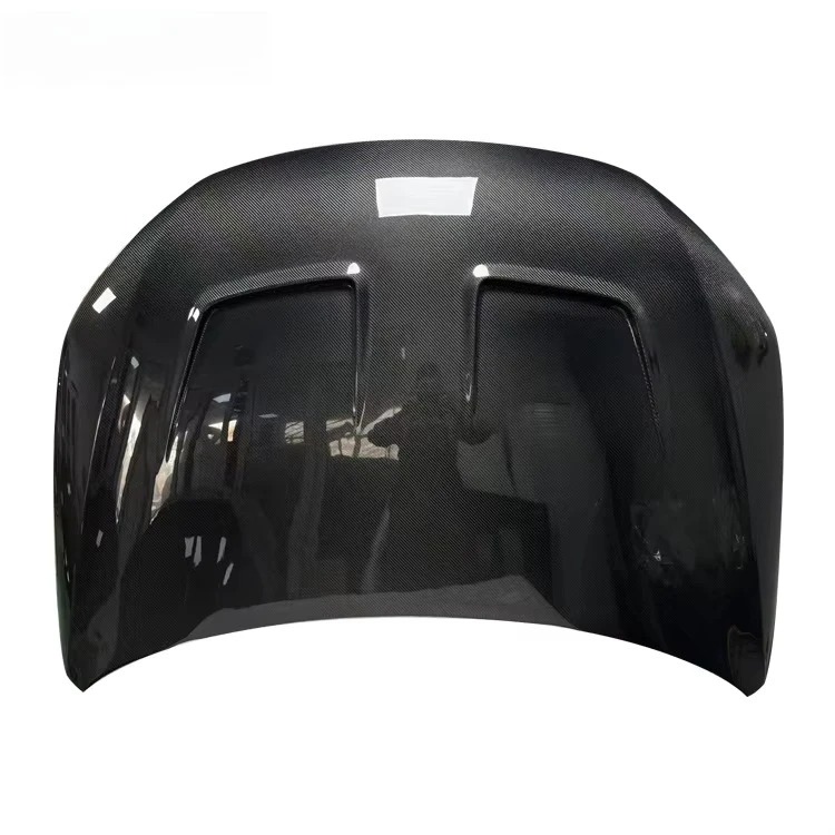 For VW Scirocco 2008-2017 Customized Carbon Fiber Hood Clear Coated